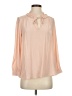 Joie 100% Polyester Pink Long Sleeve Blouse Size XXS - photo 1
