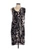 L'Agence 100% Silk Animal Print Black Casual Dress Size XL (4) - photo 1