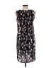L'Agence 100% Silk Animal Print Black Casual Dress Size XL (4) - photo 2