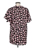 CAbi 100% Polyester Floral Black Short Sleeve Blouse Size M - photo 2