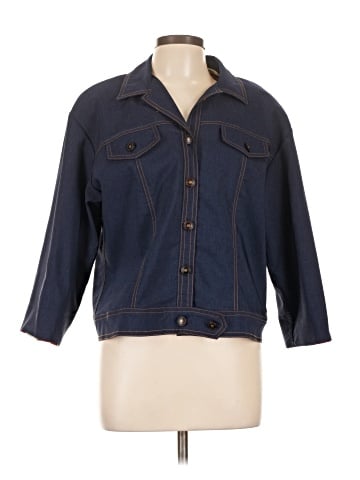 Leslie Fay Denim Jacket (view 1)