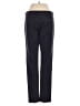 Ecru Solid Black Dress Pants Size S - photo 2