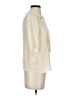 BCBGMAXAZRIA 100% Cupro Ivory Yellow Short Sleeve Blouse Size XS - photo 4