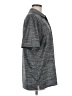 Haggar 100% Polyester Gray Short Sleeve Polo Size M - photo 4