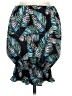 Veronica M. Blue Casual Skirt Size M - photo 1