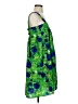 Unbranded Tropical Green Cocktail Dress Size XS - photo 4