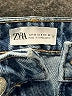 Zara Hearts Blue Jeans Size 0 - photo 7