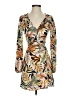 Billabong Tropical Tan Green Cocktail Dress Size XS - photo 1