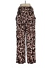 Democracy Animal Print Brown Cargo Pants Size 6 - photo 2