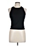 Unbranded Solid Black Tank Top Size L - photo 1