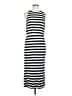 Adelyn Rae Stripes Black Casual Dress Size M - photo 1