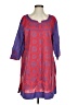 Assorted Brands 100% Cotton Purple 3/4 Sleeve Top Size 4 - photo 1