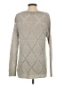 Colour Works Metallic Silver Pullover Sweater Size S - photo 2