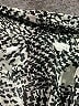 Unbranded 100% Polyester Animal Print Silver Long Sleeve Blouse Size M - photo 7