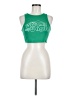 Shein Green Sleeveless T-Shirt Size 6 - photo 1