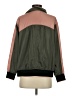J.Jill 100% Polyester Color Block Green Track Jacket Size S - photo 2