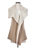 Quinn 100% Polyester Tan Sweater Vest Size S - photo 1
