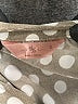SJS Polka Dots Gray Sleeveless Blouse Size S - photo 7