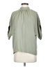 Shein 100% Polyester Green 3/4 Sleeve Blouse Size 4 - photo 1