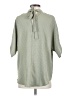 Shein 100% Polyester Green 3/4 Sleeve Blouse Size 4 - photo 2