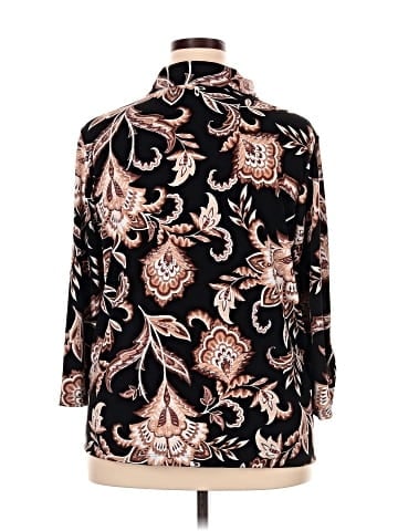 Ginger by Stella + Ginger 3/4 Sleeve Blouse (view 2)