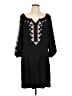 Nanette Lepore 100% Polyester Black Casual Dress Size 10 - photo 1