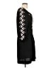 Nanette Lepore 100% Polyester Black Casual Dress Size 10 - photo 4