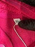 Fashion 100% Polyester Solid Pink Jacket Size XL - photo 6