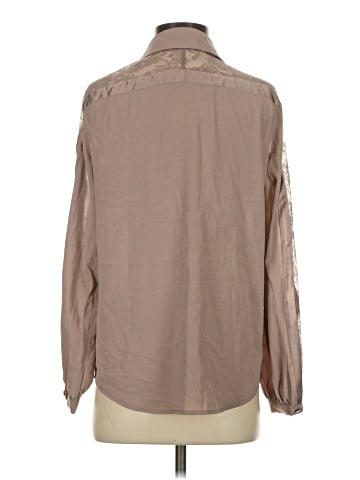 Eva Mendes by New York & Company Long Sleeve Blouse (view 2)