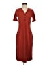 Ann Taylor LOFT Red Casual Dress Size S - photo 1