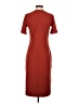 Ann Taylor LOFT Red Casual Dress Size S - photo 2