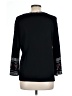 Assorted Brands Black 3/4 Sleeve Top Size L - photo 2