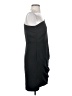 Aqua Solid Black Cocktail Dress Size S - photo 4