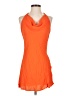 Olivaceous Orange Cocktail Dress Size S - photo 1
