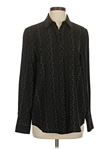 Equipment Long Sleeve Blouse (view 1)