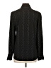 Equipment 100% Polyester Chevron-herringbone Black Long Sleeve Blouse Size P (petite) - photo 2