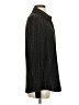 Equipment 100% Polyester Chevron-herringbone Black Long Sleeve Blouse Size P (petite) - photo 4
