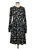 Draper James Print Black Casual Dress Size M (estimated) - photo 1