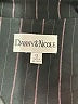Danny & Nicole Stripes Black Blazer Size 12 - photo 6