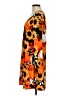 Unbranded Print Orange Casual Dress Size M - photo 5