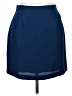 Deane and White 100% Polyester Solid Blue Casual Skirt Size 14 - photo 1