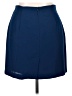 Deane and White 100% Polyester Solid Blue Casual Skirt Size 14 - photo 2