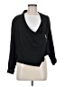 Bebe 100% Lyocell Black Long Sleeve Blouse Size M - photo 1