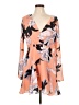 Cooper St 100% Polyester Print Orange Cocktail Dress Size 10 - photo 1