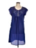 Nurture 100% Polyester Blue Casual Dress Size L - photo 1