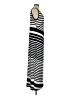 Chico's Stripes Black Casual Dress Size Med (1) - photo 4