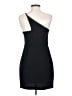 BCBGeneration 100% Polyester Solid Black Cocktail Dress Size 4 - photo 2