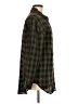 Sanctuary Checkered-gingham Green Long Sleeve Button-Down Shirt Size M - photo 4
