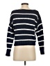 Lucky Brand 100% Cotton Stripes Blue Pullover Sweater Size XS - photo 2