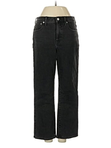 Madewell Petite Slim Demi-Boot Jeans in Lunar Wash (view 1)